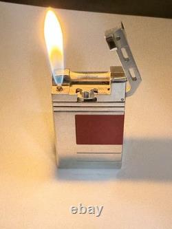 Édition Limitée Urbaine St Dupont Vintage 1999 Finition Platine Laque Rouge Naturel