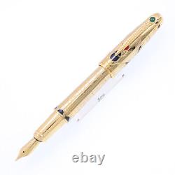 Édition limitée S.T. Dupont pharaon NIB en or 18 carats M (limitée à 2575)