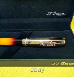 Édition limitée de 1946 pièces. Modèle en collaboration avec Fender. Stylo bille Dupont