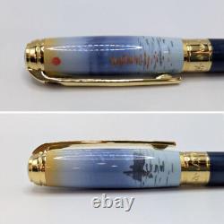 Édition limitée de la ligne de stylos-plume Dupont D Monet Impression avec lever de soleil M 585 1