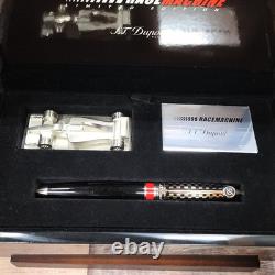 Ensemble presse-papiers et stylo plume S. T. Dupont F1, plume F en or 14 carats, édition limitée Grand Prix