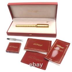 Excellente plume Dupont Édition Limitée 1991 Montparnasse M-1 or 18K