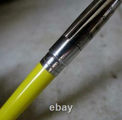 Georgous Scarce S. T. Dupont Andy Wharhol Edition Limitée 1964 Ex Yellow Ball Pen