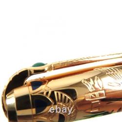 Goku Dupont Édition Limitée Pharaon Nib 18K À 2575 Pièces, Stylo à Encre en Pierre Colorée
