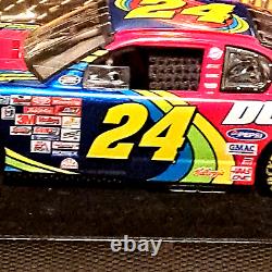 Jeff Gordon 24 Dupont Charlotte Mai 200 RCCA Édition Limitée Signée Nascar 124