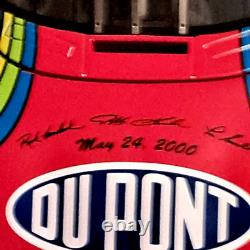 Jeff Gordon 24 Dupont Charlotte Mai 200 RCCA Édition Limitée Signée Nascar 124