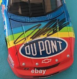 Jeff Gordon #24 Dupont Rookie De L'année 1993 Chevy Lumina Diecast Signé