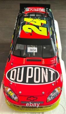 Jeff Gordon #24 RARE DNP Prototype 1/24 ! Victoire POCONO DuPont 2011 Color Chrome