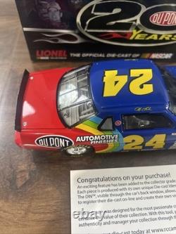 Jeff Gordon Dupont 1ère voiture de la Coupe 1992 Chevy Lumina #25 voiture en métal à l'échelle 1 sur 1219