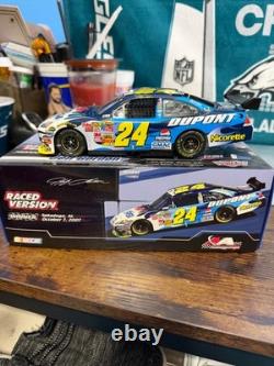 Jeff Gordon Dupont Nicorette Chevy 07 Talladega COT Victoire 1 sur 3192 1/24 Diecast