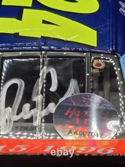 Jeff Gordon Ray Evernham Signé #24 DuPont Victoire de Dover 1996 Monte Carlo LE 1/96