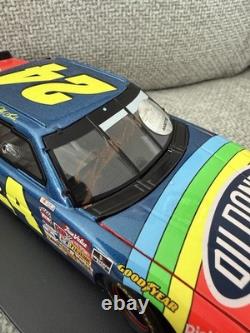 Jeff Gordon-Ray Evernham Signé #24 Dupont 1994 Victoire à Charlotte Lumina Échelle 1:24