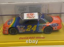 Légende Vintage Nascar Jeff Gordon RARE 1 Sur 2000 Diecast Avec Billet de Course Original