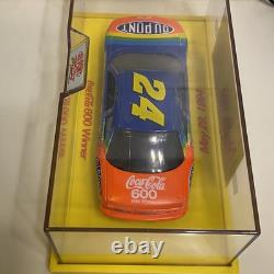 Légende Vintage Nascar Jeff Gordon RARE 1 Sur 2000 Diecast Avec Billet de Course Original