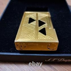 Ligne 2 du briquet Dupont Édition Limitée Rare Afrique Or France