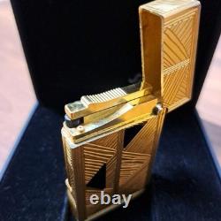 Ligne 2 du briquet Dupont Édition Limitée Rare Afrique Or France