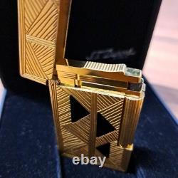 Ligne 2 du briquet Dupont Édition Limitée Rare Afrique Or France