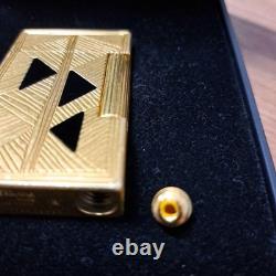Ligne 2 du briquet Dupont Édition Limitée Rare Afrique Or France