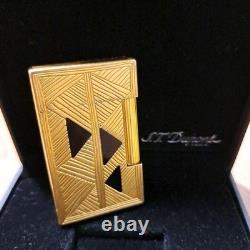 Ligne 2 du briquet Dupont Édition Limitée Rare Afrique Or France