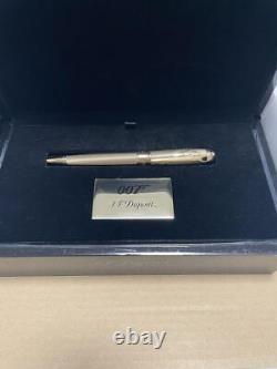 Mint Dupont Ballpoint Pen Edition Limitée Ligne D James Bond 007 Or Jaune
