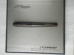 NOUVELLE S. T. DUPONT 007 JAMES BOND ÉDITION LIMITÉE NOIRE PVD 2004 Stylo