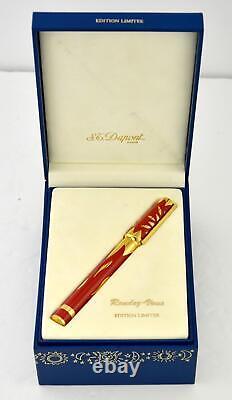 Nouveau stylo-plume S. T. Dupont Rendez Vous Sun Montparnasse édition limitée en or 18 carats