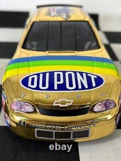 Prototype Pré-production 124 Jeff Gordon #24 Gold Dupont 3 Time Champion 1998