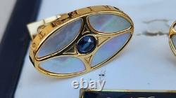 RARE Boutons de manchette St Dupont Édition Limitée Orient Express