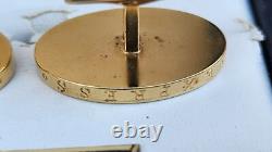 RARE Boutons de manchette St Dupont Édition Limitée Orient Express