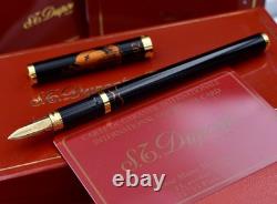 S. T. DUPONT Columbus 1492 1992 Édition Limitée Stylo Plume en Laque Chinoise M
