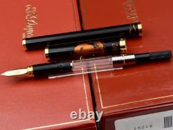 S. T. DUPONT Columbus 1492 1992 Édition Limitée Stylo Plume en Laque Chinoise M