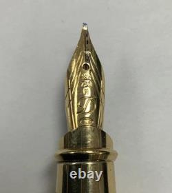 S. T. DUPONT PHOENIX NEO CLASSIQUE PLUME EN OR 18 carats LE 075/888 dans son étui d'origine