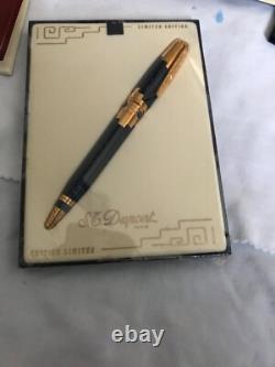 S. T DuPont Nuevo Mundo édition limitée 0122/1000 stylo à bille - neuf état mint
