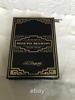 S. T DuPont Nuevo Mundo édition limitée 0122/1000 stylo à bille - neuf état mint