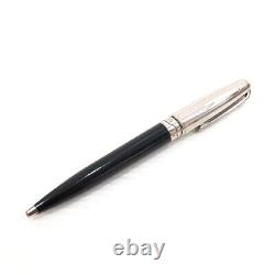 S. T. Dupont 2000 Perspective Édition Limitée Stylo à Bille Noir & Argent