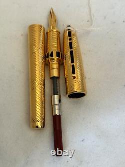 S. T Dupont Afrika/Afrique Édition Limitée 1000 Stylo Plume, Plume M 18K - État Neuf