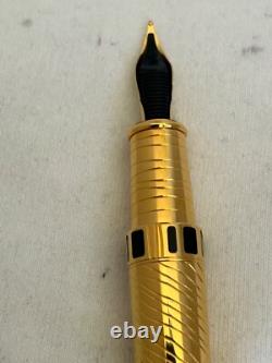 S. T Dupont Afrika/Afrique Édition Limitée 1000 Stylo Plume, Plume M 18K - État Neuf