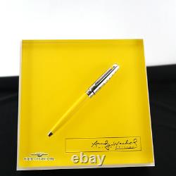 S. T. Dupont Andy Warhol Edition Limitée Marilyn Monroe Mini Ballpoint-yellow