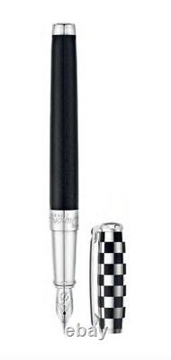 S. T. Dupont Atelier World Stylo plume d'échecs, édition limitée, 410187, NIB