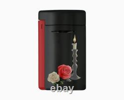 S. T. Dupont Briquet Minijet Memento Mori Noir et Rouge Édition Limitée 010894