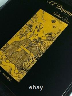 S. T. Dupont Briquet à Gaz Sirène Endormie Édition Limitée Luxe France