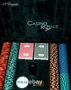 S. T. Dupont Casino Royale 007 Limited Edition 2006 Poker Set Nr. 133 James Bond