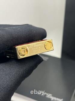 S. T. Dupont Dragon Volant Édition Limitée Briquet Plaqué Or C16527