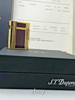 S. T. Dupont Dupont L2 Briquet De Boutique Gonflable En Édition Limitée, Gold