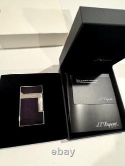 S. T. Dupont Édition Limitée Atelier Laque Violet Ligne 2 Prix de vente conseillé 2 600 $ USD