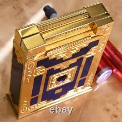 S. T. Dupont Édition Limitée Nuevo Mundo Briquet de Table avec Recharge de Gaz