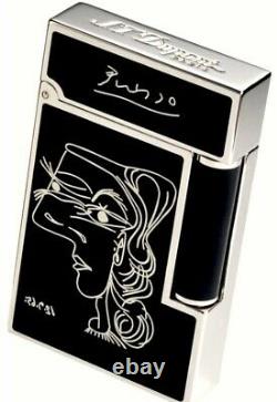 S. T. Dupont Edition Limitée Picasso St016105 Black Natural Lacquer Lighter