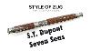 S T Dupont Édition Limitée Seven Seas Style De Zug