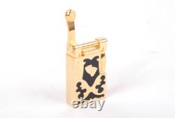 S. T. Dupont Édition Limitée Teatro 1997 Briquet Portable en Or Gildé