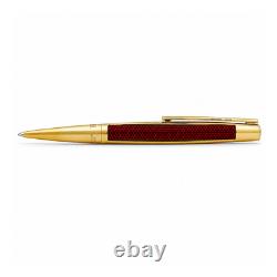 S. T. Dupont Édition limitée 405720 Iron Man Défi rouge avec finitions or rose stylo bille 0008